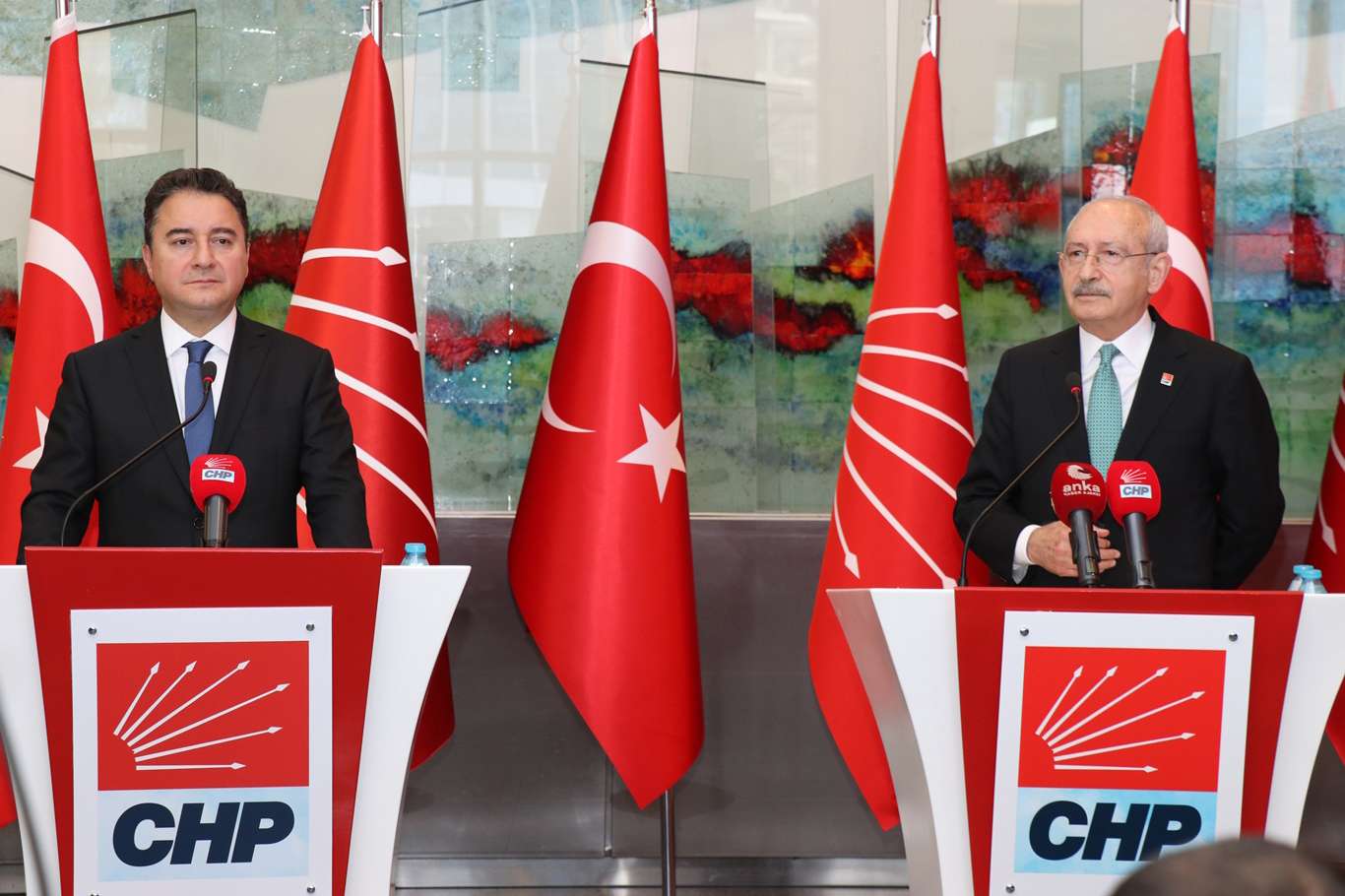 DEVA Partisi Genel Başkanı Babacan’dan CHP Genel Başkanı Kılıçdaroğlu’na ziyaret